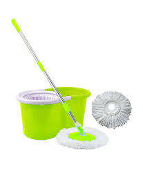 Spin Mop Magic 360 Rotating With 2 Mop Heads