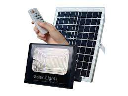 10w Solar panel with flood light