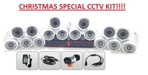 16 Channel AHD CCTV - 16 Channel AHD CCTV Security Recording System (CHRISTMAS SPECIAL!!!!)