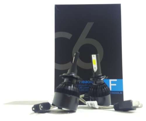 LED Headlight Kit - C6 H7 55W 2pin LED Head Light Kit - H7 2pin 12V~24V LED Headlights