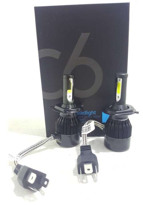 LED Headlight Kits - C6 H4 55W 3pin LED HeadLight Kits - H4 3pin 12V~24V LED Headlights