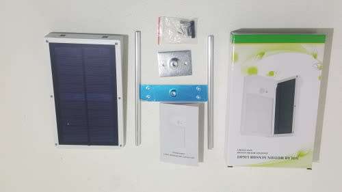 4W Solar Light - Solar 4W LED Motion Street Light - 4W Motion Sense LED Solar Light