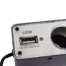 Car lighter and USB 12V TRIPLE SOCKET