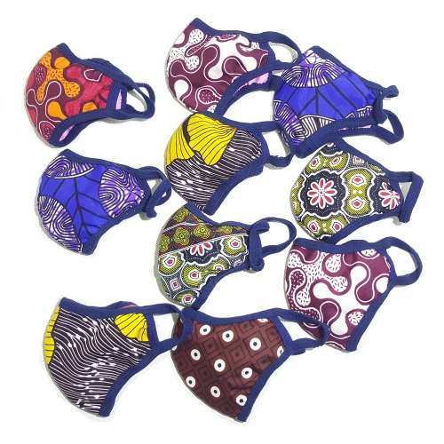 Face Masks 10 pack - Non-Medical Face Mask pack of 10 - 10 Pack Multi-Colour Face Masks