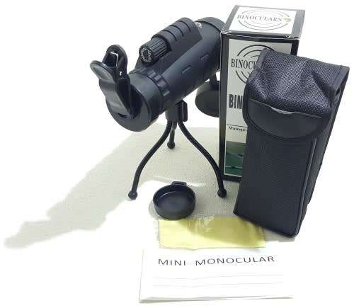 Mobile Scope - Cell Phone Spotting Scope - Dual Spotting Scope With Cellphone Mount