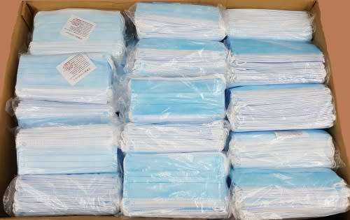 Face Masks - Medical Face Masks - Pack of 50 Medical Face Masks Certificate available