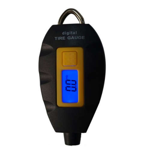 Pressure Gauge - Portable Tyre Pressure Gauge - Digital Keyring Tyre Pressure Gauge