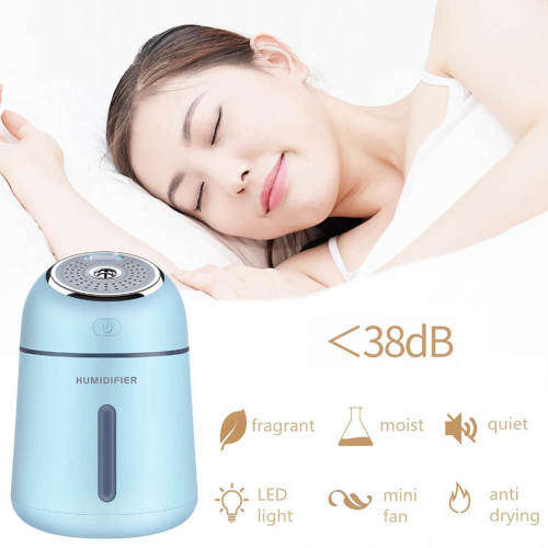 Q-A241 HLIMDIFIER MINI FAN NIGHT LIGHT HUMI DIFIER ANDOWL