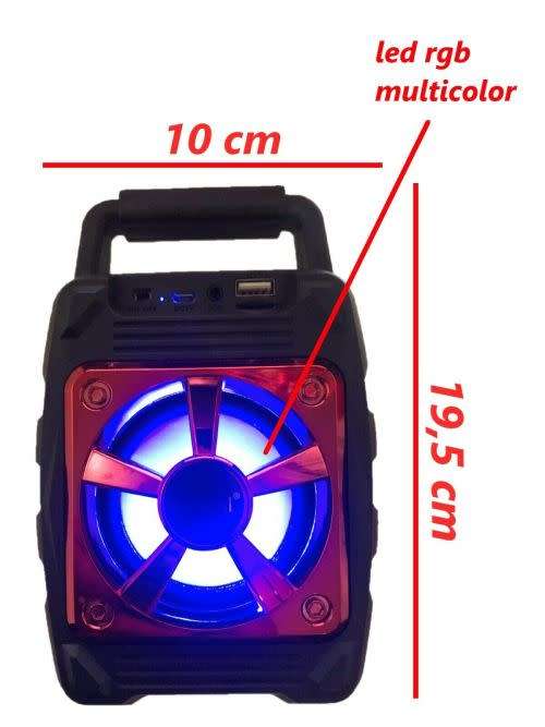 Bluetooth Speaker BS-108A black