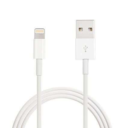 iPhone USB Charging Cable for iPhone 5 & 6 - White
