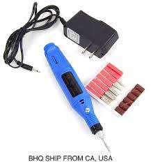 VARIBLE  ROTARY DETAIL CARVER Nail Art Drill - BLUE