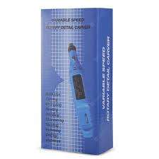 VARIBLE  ROTARY DETAIL CARVER Nail Art Drill - BLUE