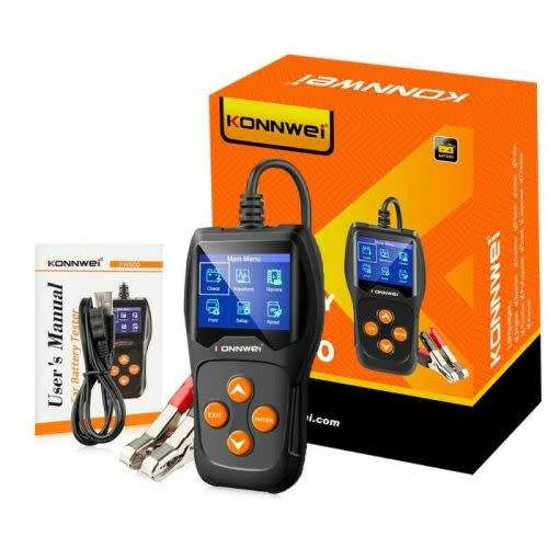 Car Battery Tester - Konnwei Battery Tester - Konnwei KW600 Battery Tester with updateable Software