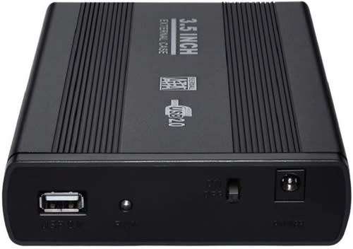 External HDD Case - 3.5 Inch HDD Enclosure - SATA HDD External 3.5" Hard Drive Case