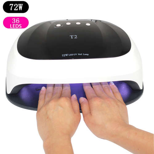 72W UV LED Nail Lamp For Manicure And Pedicure-T2