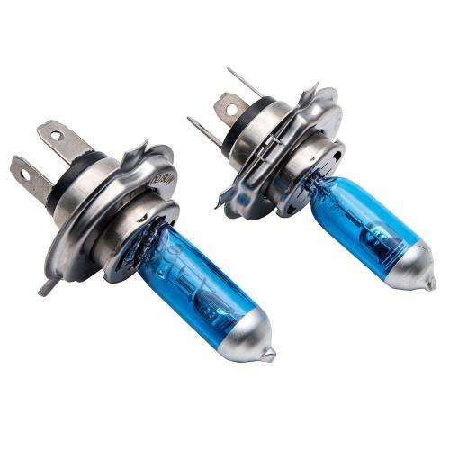 2pcs Super Bright H4 60 / 55W 12V 5000k Car Headlight Lamp Halogen Headlight Lamp Fog Light Bulb Rep