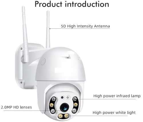 Waterproof OUTDOOR WIFI IP Camera, Alarm, Motion Detection, Two-way Communication