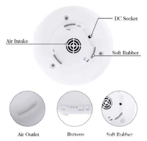 Aroma Diffuser - 500ml Humidifier - RGBW 500ml Aroma Diffuser