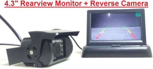4.3" Reverse Monitor + Reverse Camera Special!!! Rearview Monitor + Rearview Camera