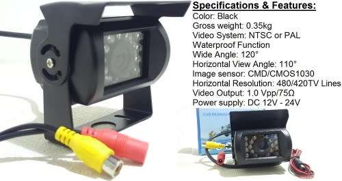 4.3" Reverse Monitor + Reverse Camera Special!!! Rearview Monitor + Rearview Camera