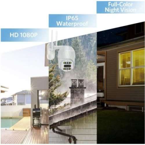IP Camera - Wifi PTZ Camera - PTZ Camera - IP Wireless 360 PTZ Panoramic Camera