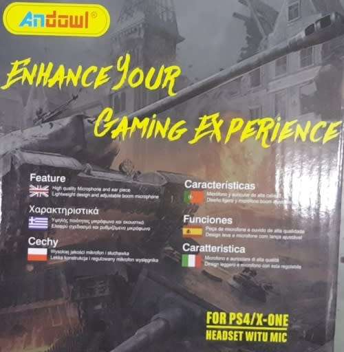 Gaming Headset - Gaming Headphones for Mobile Devices, PS4 and PC gaming