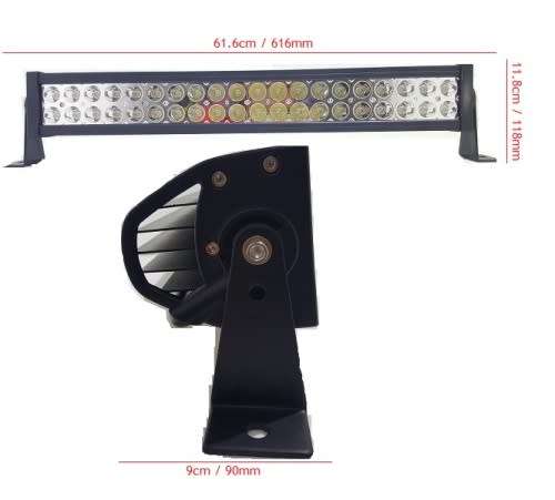 120W 40 LED Bar Light - Hight Brightness 120W 6000K LED Bar Light
