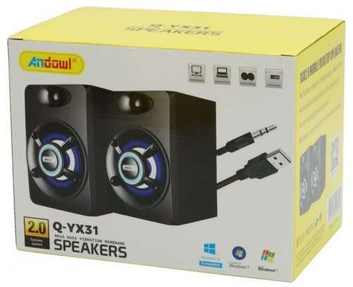 Computer Speakers - Stylish PC Speakers - Mini PC Speakers