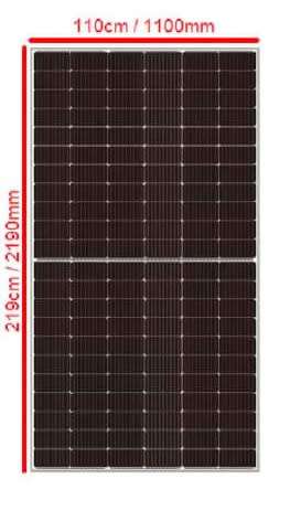 500W Solar Panel - Mono Cell 500W Solar Panel - Inkwe500W Mono Cell Solar Panel