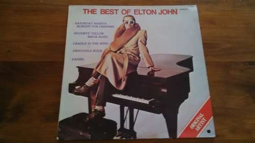 Elton John-The Best of Elton John-lp-g condition