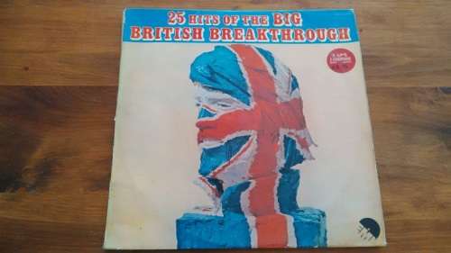 Various-25 Hits Of The Big British Breakthrough-lp-g condition