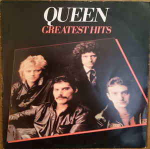 Queen-Greatest Hits-lp-g+ condition
