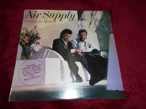 Air Supply-Hearts In Motion-lp-vg+ condition