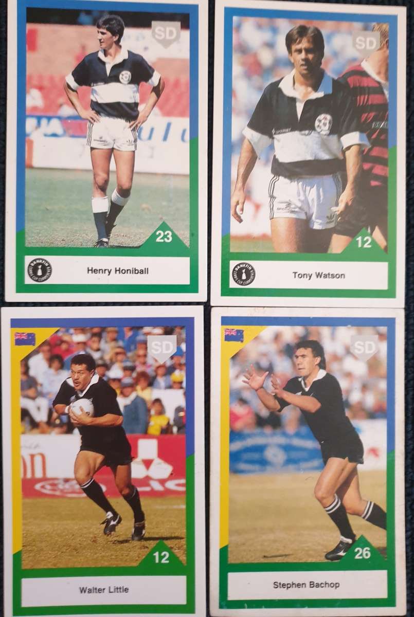 1992 Sport deck Rugby cards