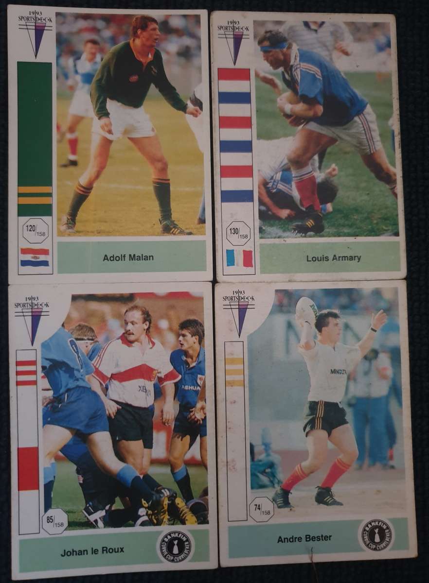 1993 Sport deck rugby cards