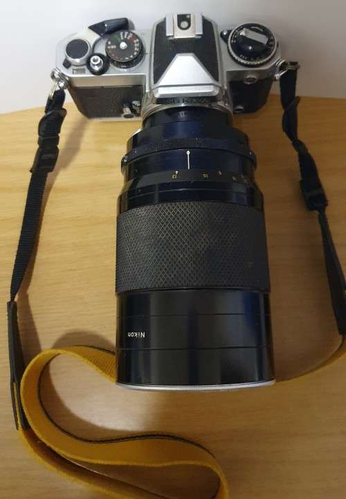 (Item 01070) Nikon FE Camera and Lens