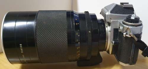 (Item 01070) Nikon FE Camera and Lens