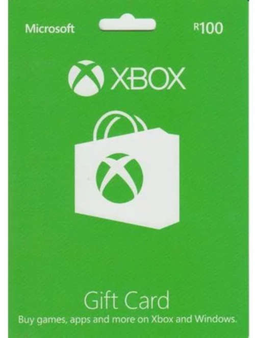 Xbox Live R100 Gift Card (Digital Code) - In Stock/Quick Delivery via e-mail
