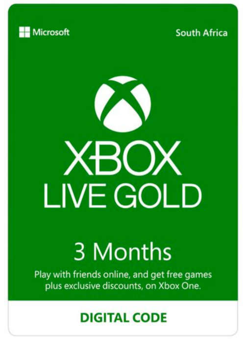 Microsoft Xbox Live Gold: 3 Months Subscription ***In Stock - Same Day e-mail Delivery***