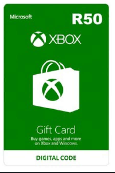 Xbox Store Gift Card - R50 Credit