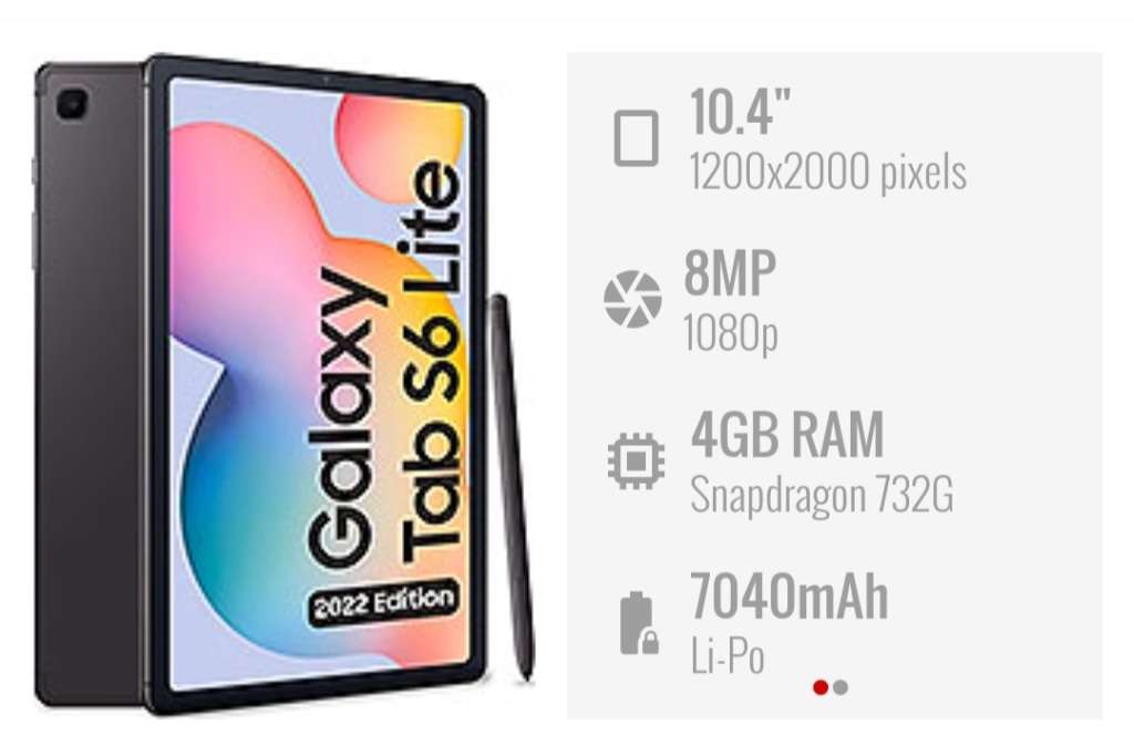 Samsung S6 Lite Wi-Fi Tablet