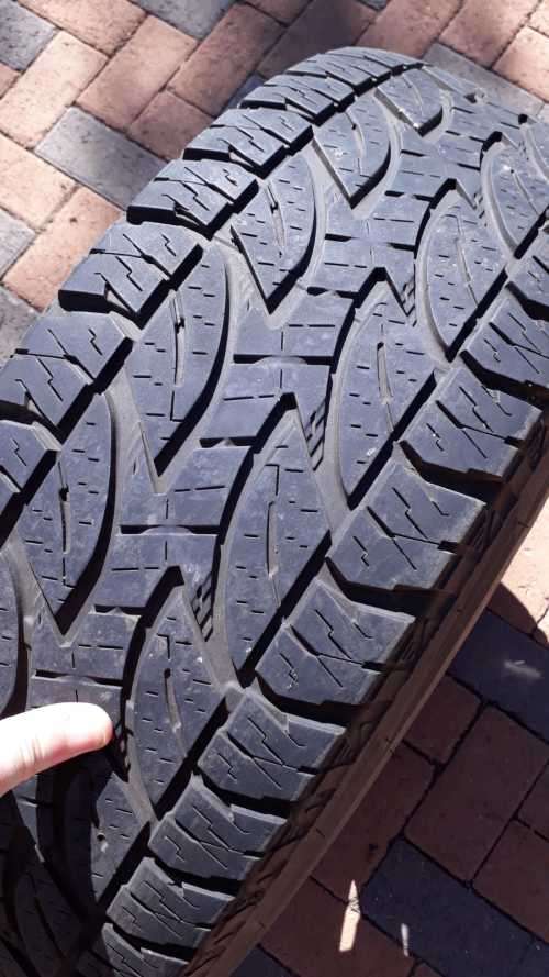 Tyre & Rim for Toyota Dakar Hilux