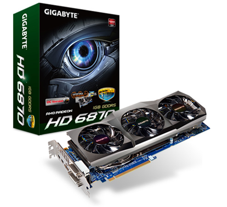 GiGABYTE AMD HD Radeon HD6870 1GB GDDR5 256Bit graphics card