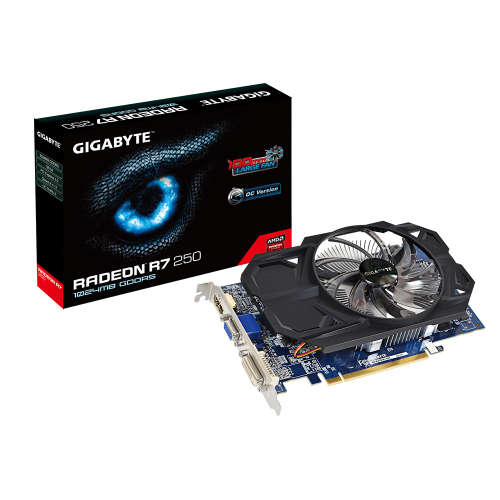 GIGABYTE Radeon R7 250 DirectX 11.1 GV-R725OC-1GI 1GB 128-Bit GD