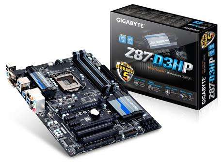 Gigabyte GA-Z87-D3HP - 1.0 - motherboard - ATX - LGA1150 Socket - Z87