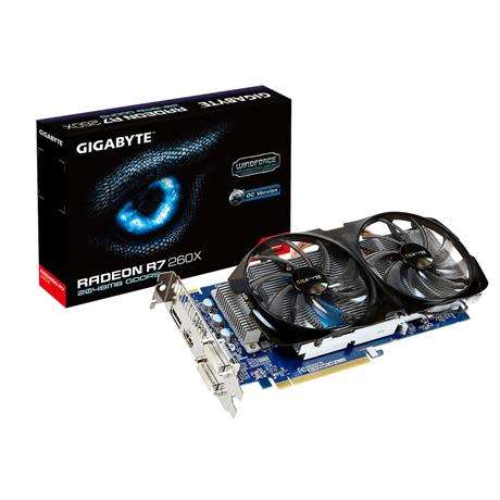 GIGABYTE Radeon R7 260X GV-R726XWF2-2GD 2GB 128-Bit GDDR5 PCI Express 3.0 HDCP Ready Video Card