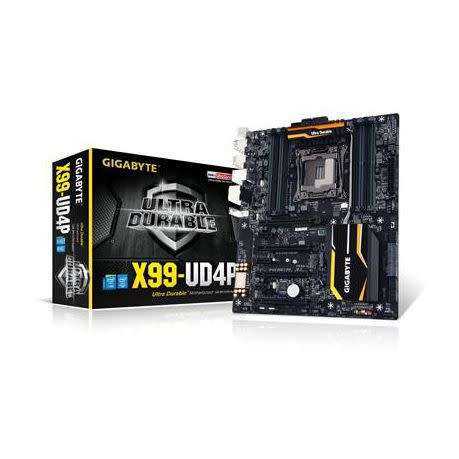 Gigabyte GA-X99-UD4P Intel X99 LGA 2011-3 Socket E-ATX Desktop Motherboard