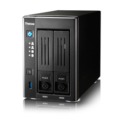 THECUS 2-BAY SMB TOWER NAS INTEL CELERON 1.6GHZ DUAL CORE 4K