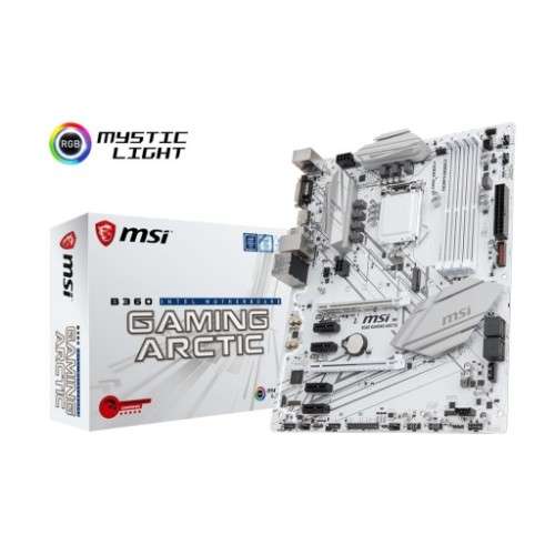 MSI B360 Gaming Arctic Motherboard SKT 1151 8TH & 9TH GEN
