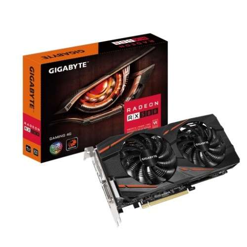Gigabyte Radeon RX 580 Gaming GV-RX580GAMING-4GD 4GB GDDR5 256-bit PCI-E 3.0 Desktop Graphics Card